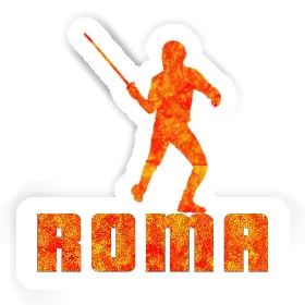 Fencer Sticker Roma Image