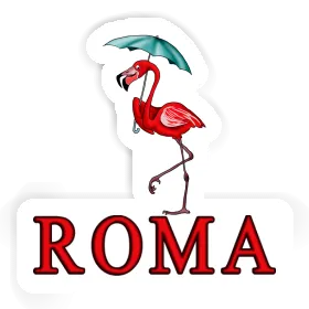 Roma Sticker Flamingo Image