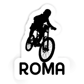 Freeride Biker Sticker Roma Image