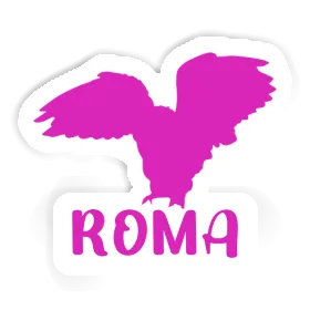 Roma Sticker Owl Image