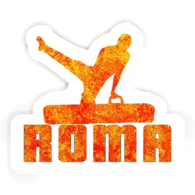 Autocollant Gymnaste Roma Image