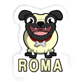 Sticker Pug Roma Image