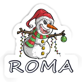 Autocollant Bonhomme de neige Roma Image