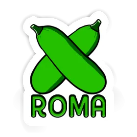 Zucchini Sticker Roma Image