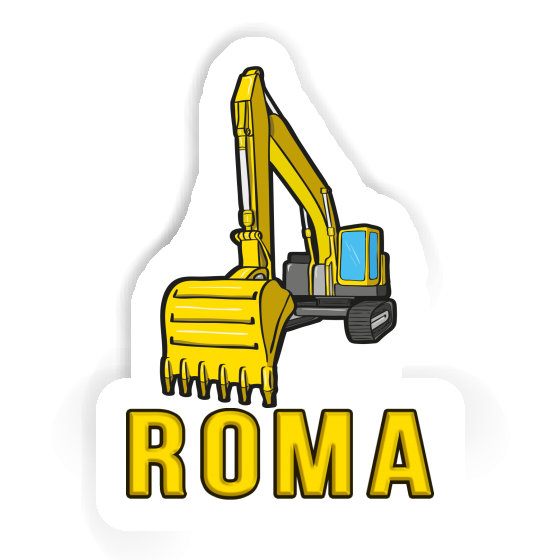 Roma Sticker Excavator Gift package Image