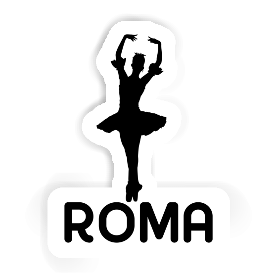 Roma Sticker Ballerina Laptop Image