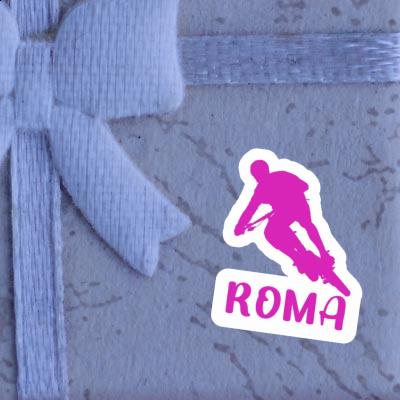 Roma Sticker Biker Image