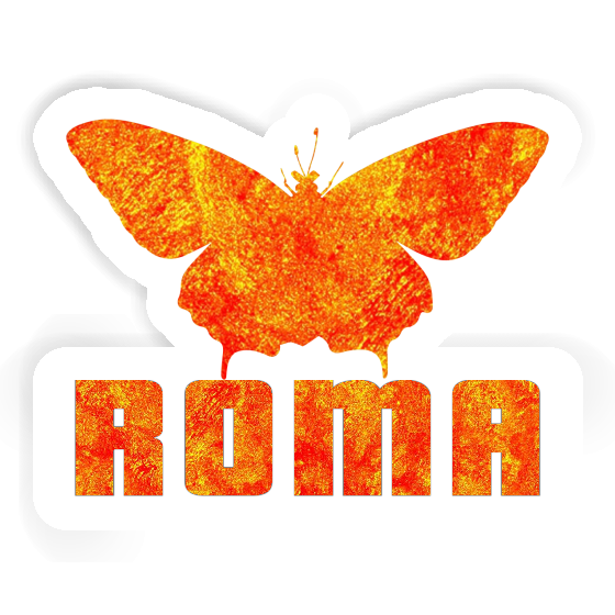 Butterfly Sticker Roma Image