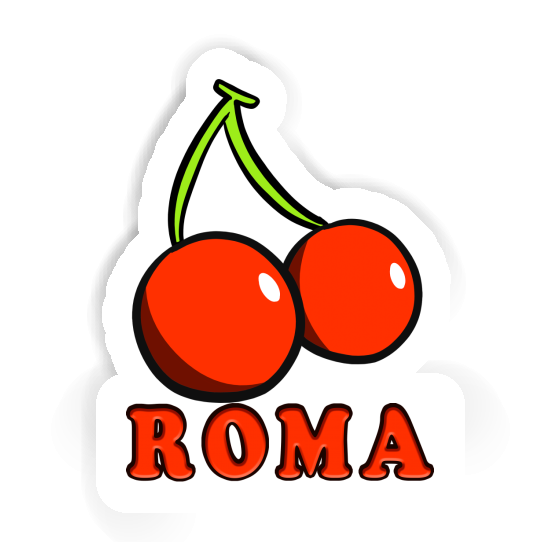 Sticker Kirsche Roma Notebook Image