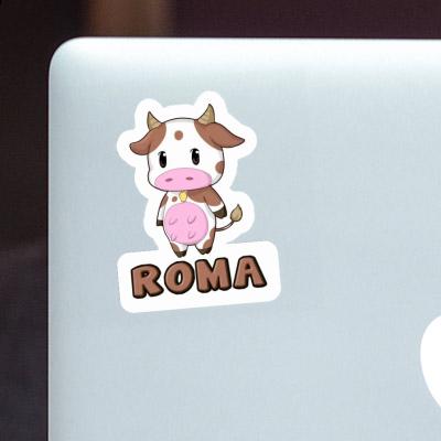 Sticker Cow Roma Image