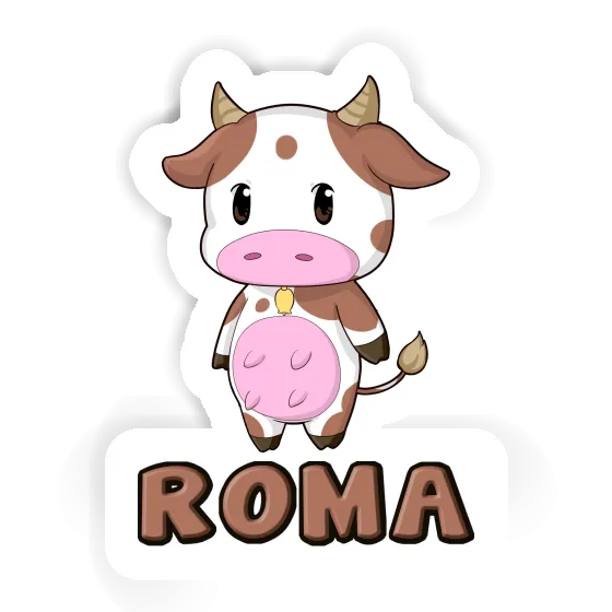 Sticker Cow Roma Gift package Image