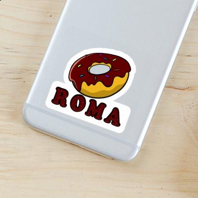 Roma Sticker Donut Notebook Image