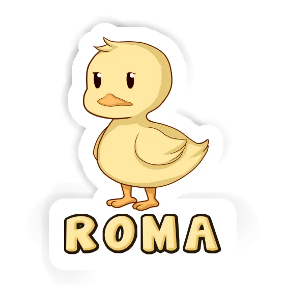 Sticker Duck Roma Notebook Image