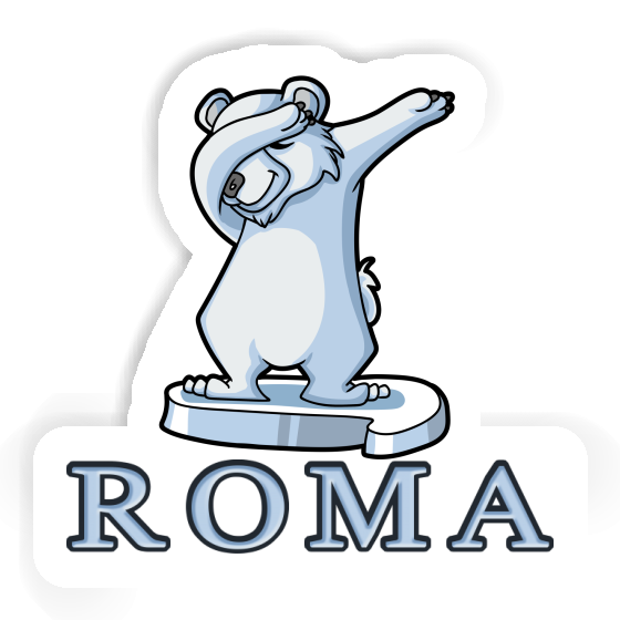 Polar Bear Sticker Roma Gift package Image