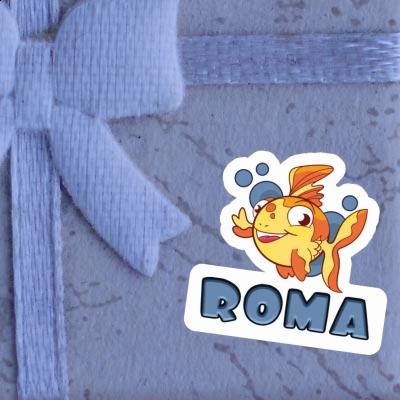 Sticker Roma Fish Laptop Image