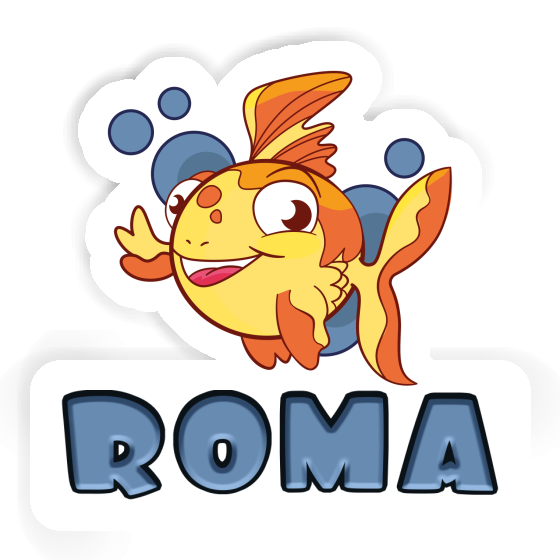 Sticker Roma Fish Gift package Image