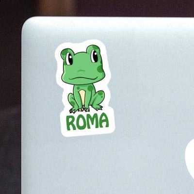 Roma Sticker Frog Notebook Image