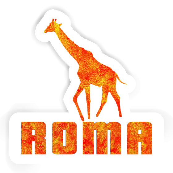 Sticker Giraffe Roma Gift package Image