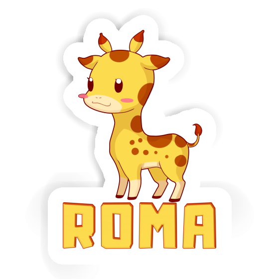 Giraffe Sticker Roma Gift package Image