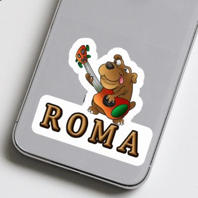 Guitarist Sticker Roma Laptop Guitarist Sticker Roma Laptop Image