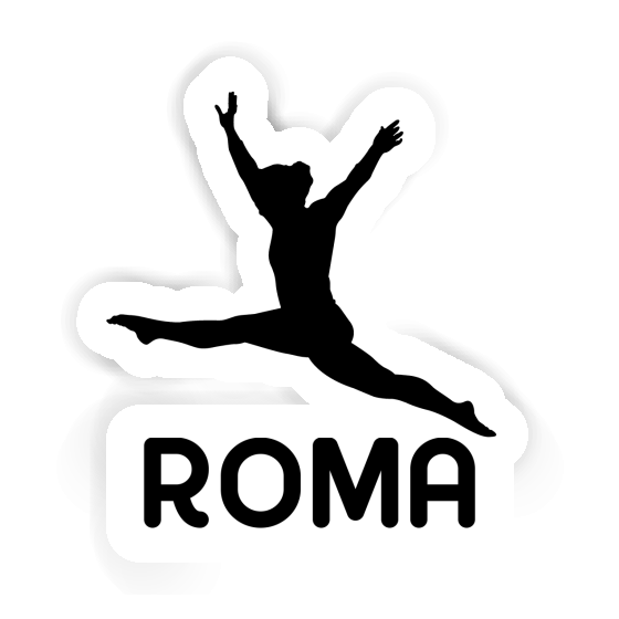 Sticker Gymnast Roma Laptop Image