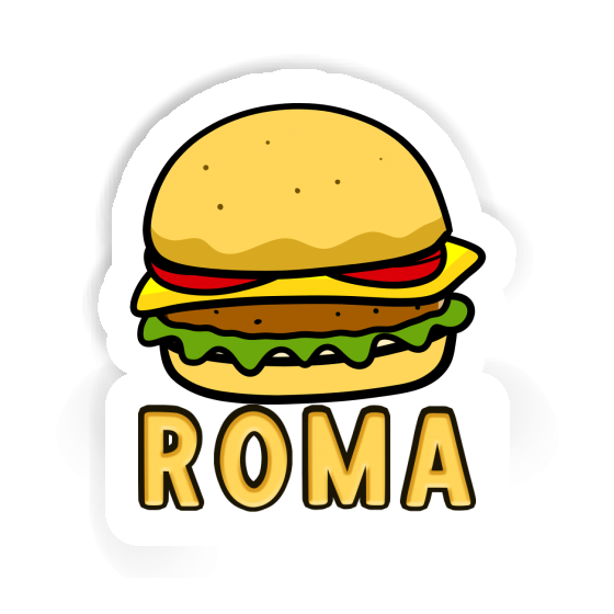 Autocollant Roma Hamburger Gift package Image