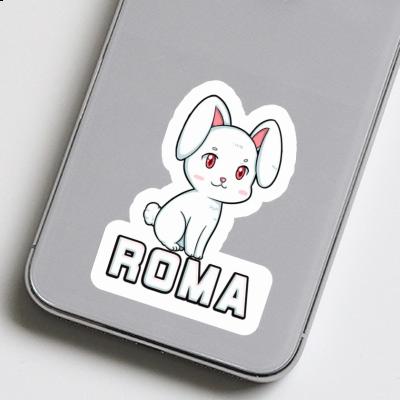 Sticker Rabbit Roma Gift package Image