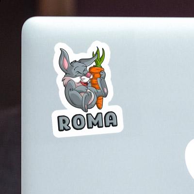 Lapin Autocollant Roma Notebook Image