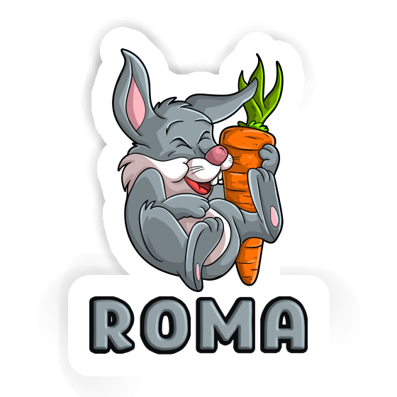 Easter bunny Sticker Roma Image