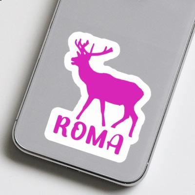 Sticker Roma Deer Image