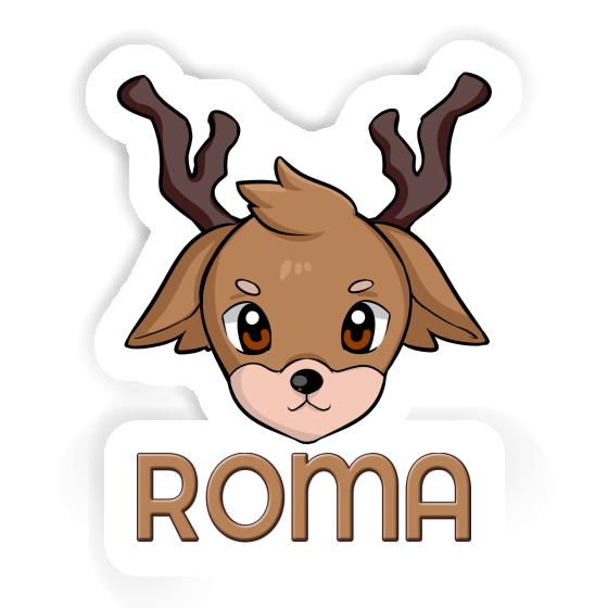 Sticker Deer Roma Gift package Image