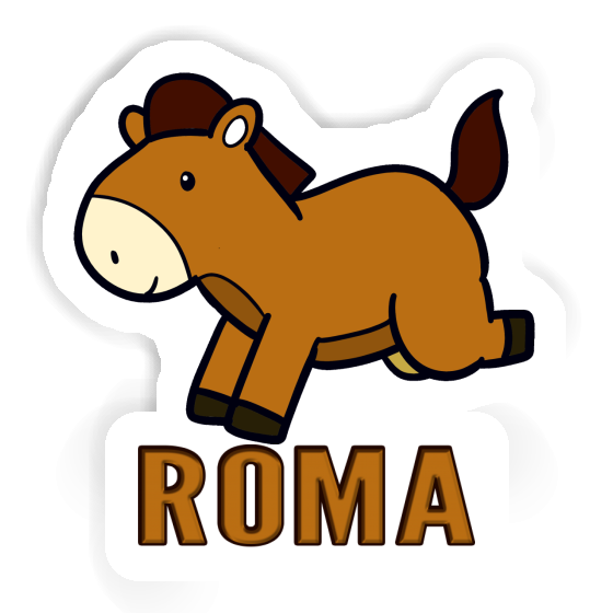 Horse Sticker Roma Image