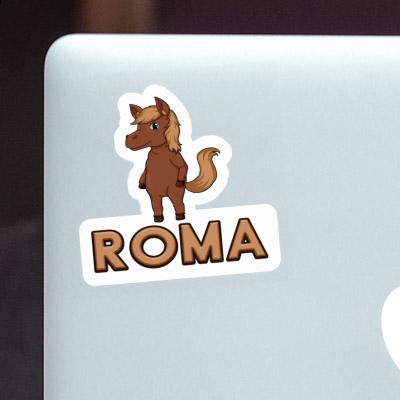 Sticker Horse Roma Laptop Image