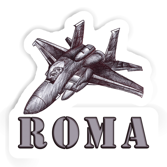 Plane Sticker Roma Image