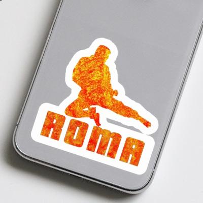 Sticker Roma Karateka Notebook Image