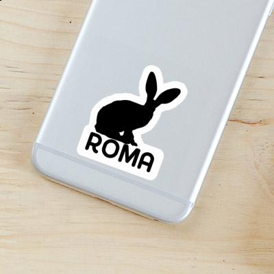 Roma Sticker Rabbit Notebook Image