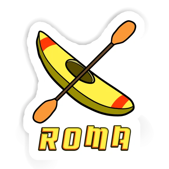 Canoe Sticker Roma Laptop Image