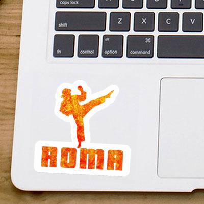 Sticker Roma Karateka Image