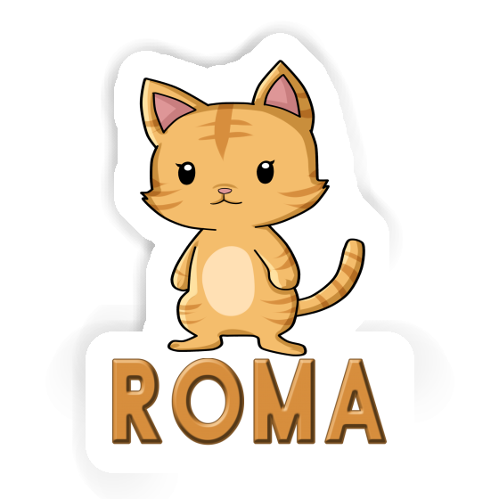 Sticker Cat Roma Image