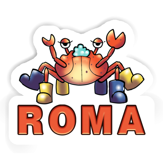 Roma Sticker Crab Laptop Image