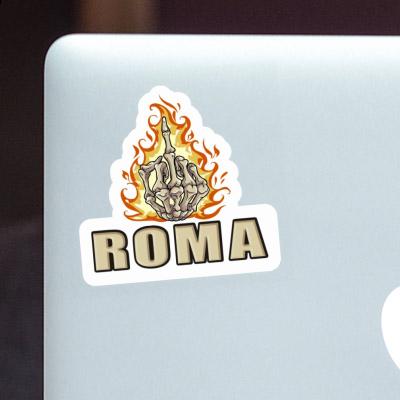 Sticker Middlefinger Roma Gift package Image