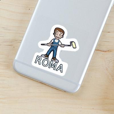 Roma Sticker Painter Notebook Image