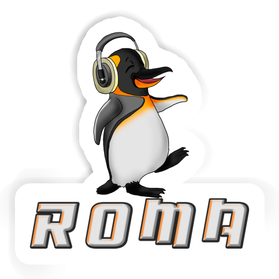 Music Penguin Sticker Roma Gift package Image