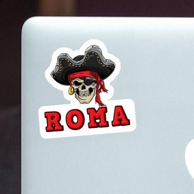 Roma Sticker Pirate-Skull Gift package Image