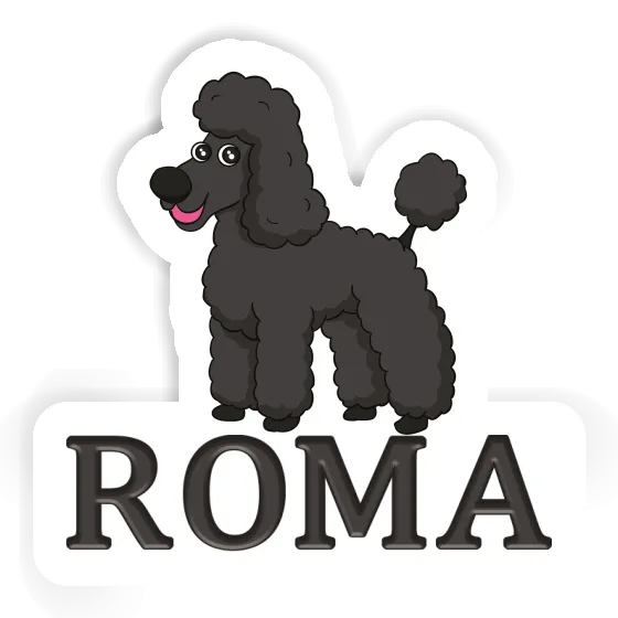 Sticker Roma Poodle Gift package Image