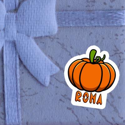 Sticker Roma Pumpkin Gift package Image