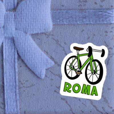 Sticker Roma Bicycle Notebook Image