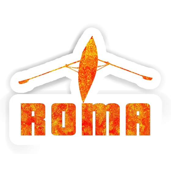 Rowboat Sticker Roma Laptop Image