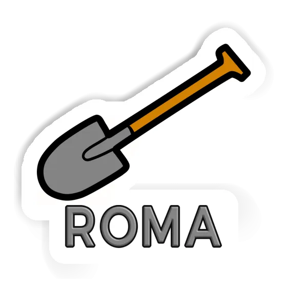 Sticker Roma Shovel Gift package Image