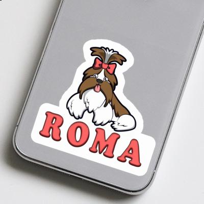 Roma Sticker Shih Tzu Notebook Image